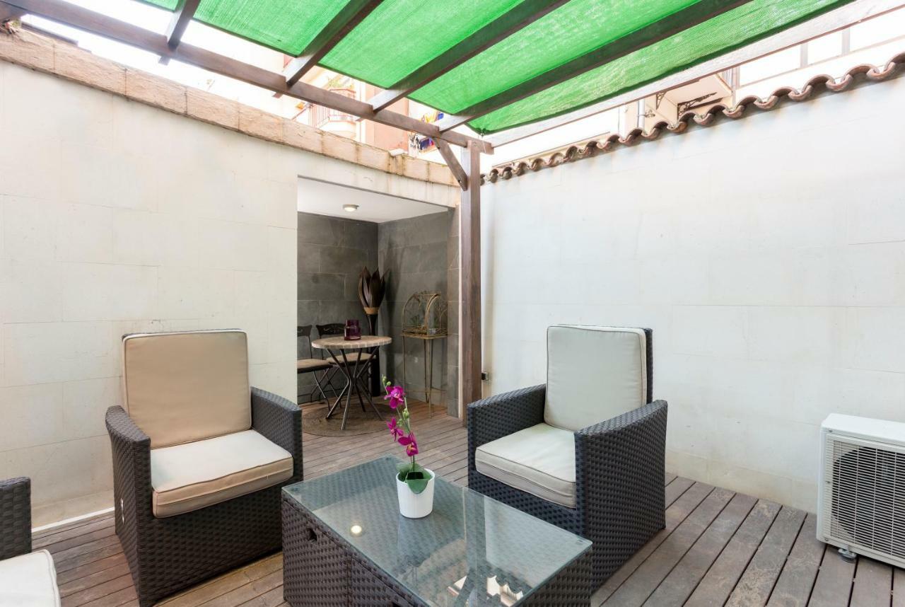1229 - Awesome City Center Apartment With Terrace Barcelona Luaran gambar